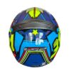 Casco integral LS2 FF352 Evo Khan azul/amarillo - Imagen 3