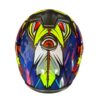 Casco integral LS2 FF352 Evo Khan azul/amarillo - Imagen 4