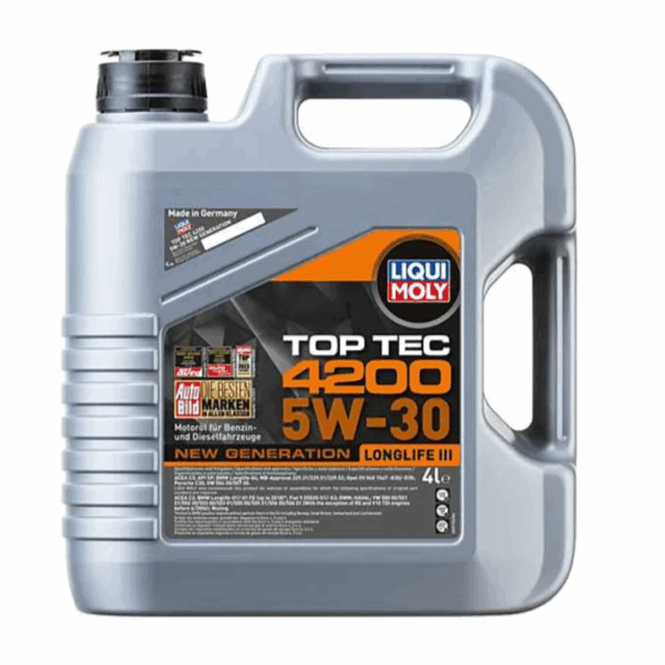 Aceite 5w30 Top Tec 4200 Liqui Moly 4 L