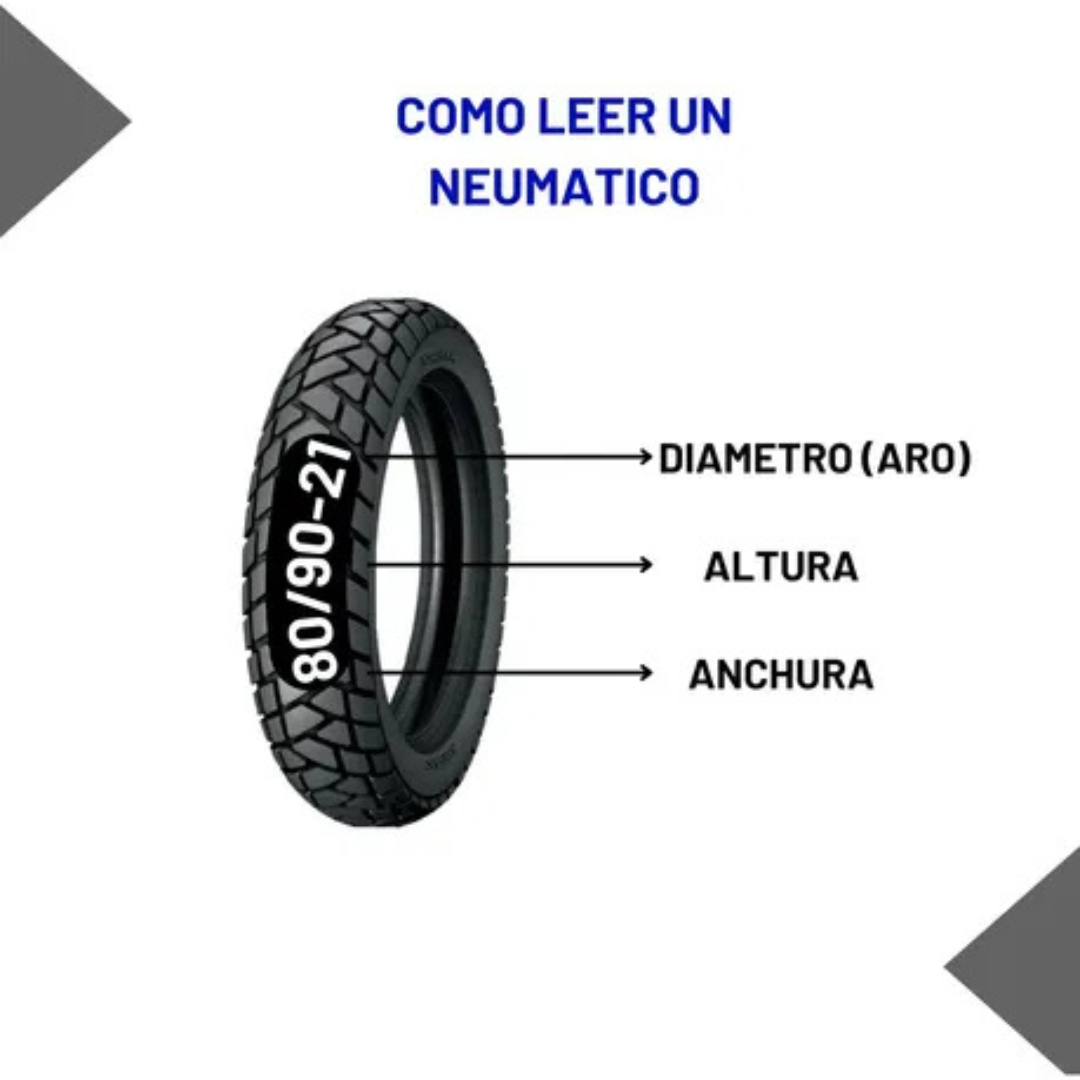 Neumatico 80/90-21 seipro - Imagen 3
