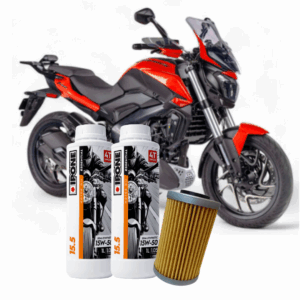 Kit De Mantencion Ipone Semi Sintetico 15w50 Dominar 250 / 400