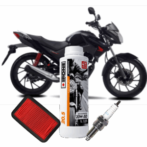 Kit De Mantencion Ipone 10w40 Full Sintetico Honda Cb1 Twister 125