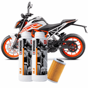 Kit Mantencion Ipone Semi Sintetico Ktm Duke 200 250 390