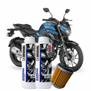 Kit Mantencion Ipone 10w40 Full Sintetico Yamaha Fz25